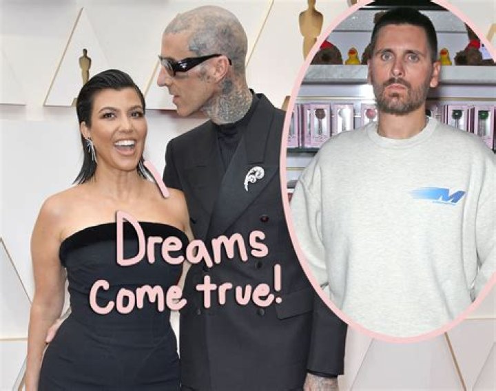 Scott Disick Comments On Kourtney Kardashian’s New Instagram After Travis Barker Engagement