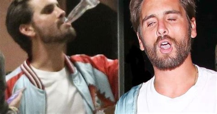 Scott Disick Drinking