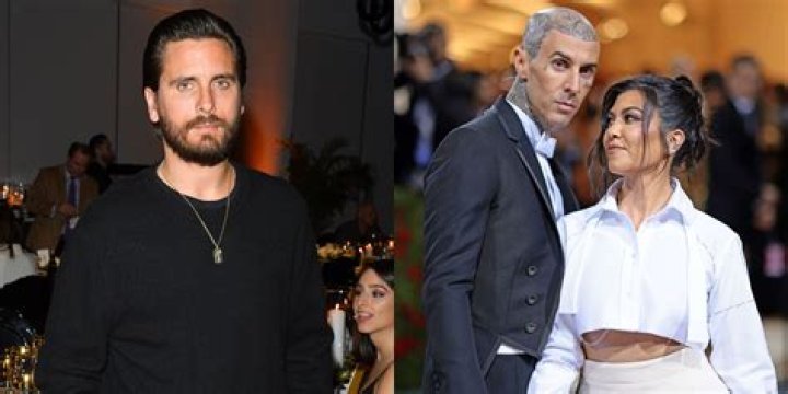 scott disick, kourtney kardashian and travis barker