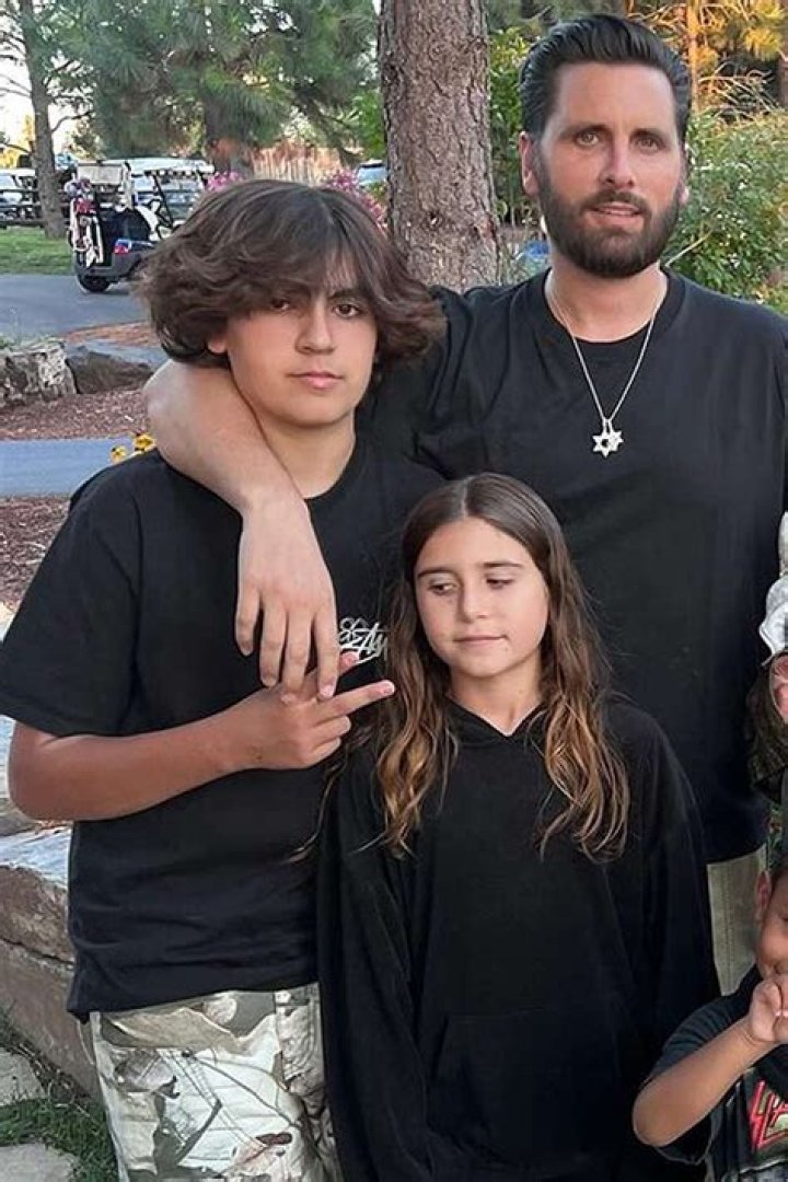 Scott Disick, Mason Disick, Penelope Disick