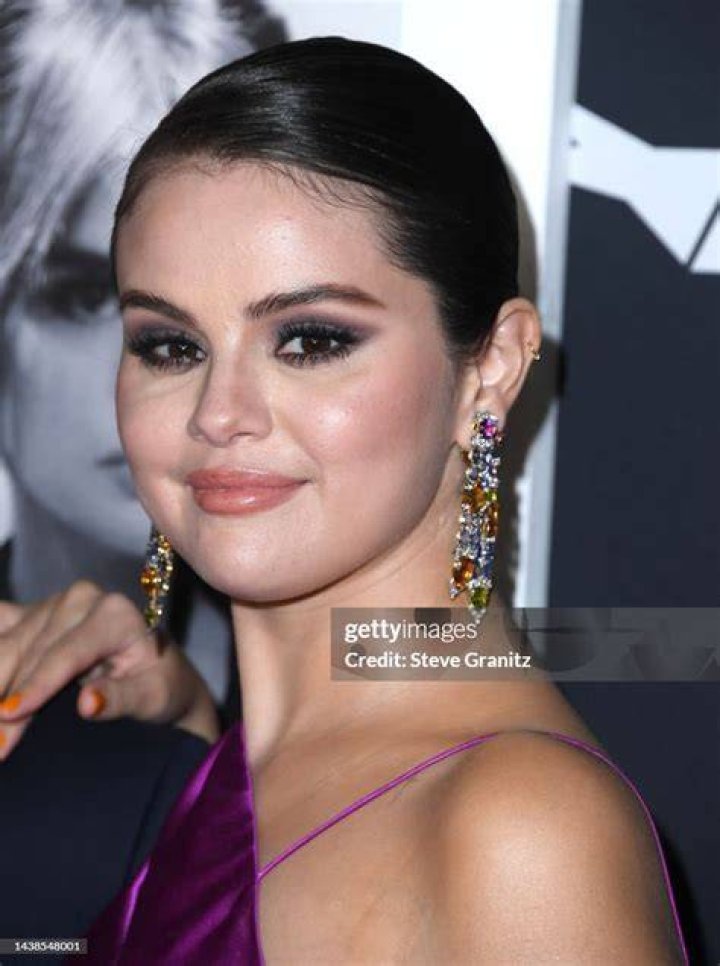 Selena Gomez arrives at the American Music Awards, at the Microsoft Theater in Los Angeles 2019 American Music Awards - Arrivals, Los Angeles, USA - 24 Nov 2019
