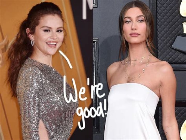 selena gomez hailey bieber