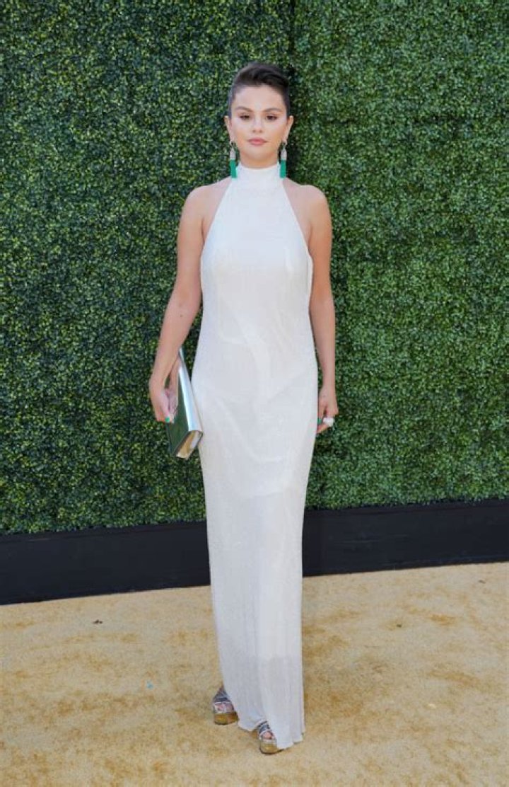 Selena Gomez White Dress