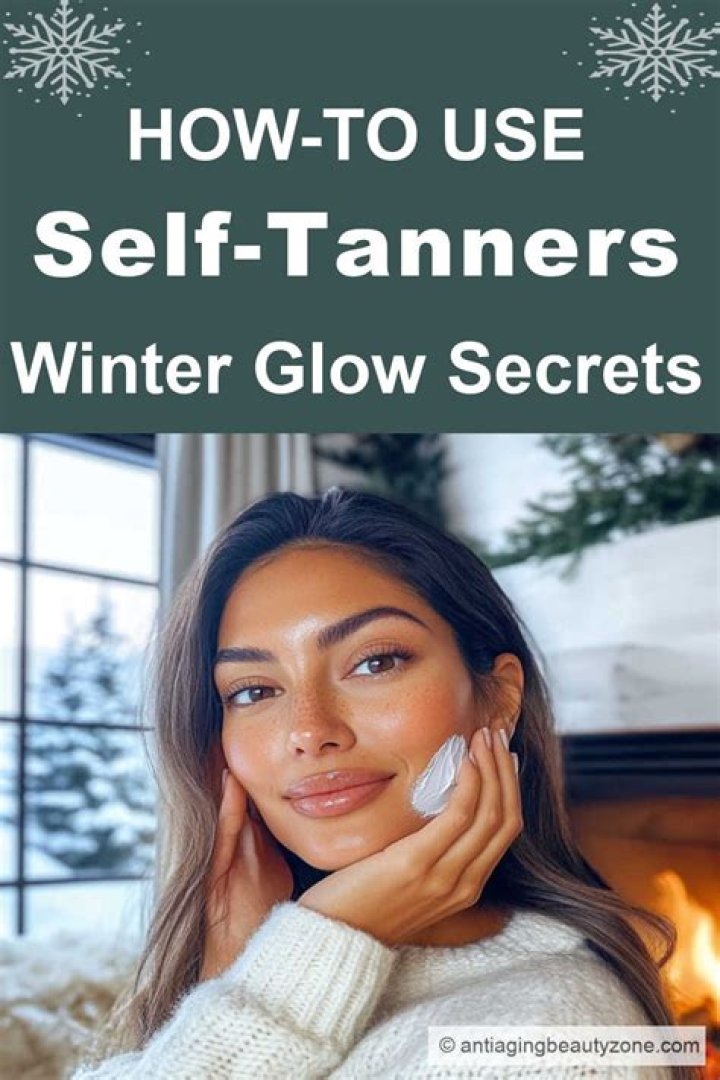 self tanner in winter
