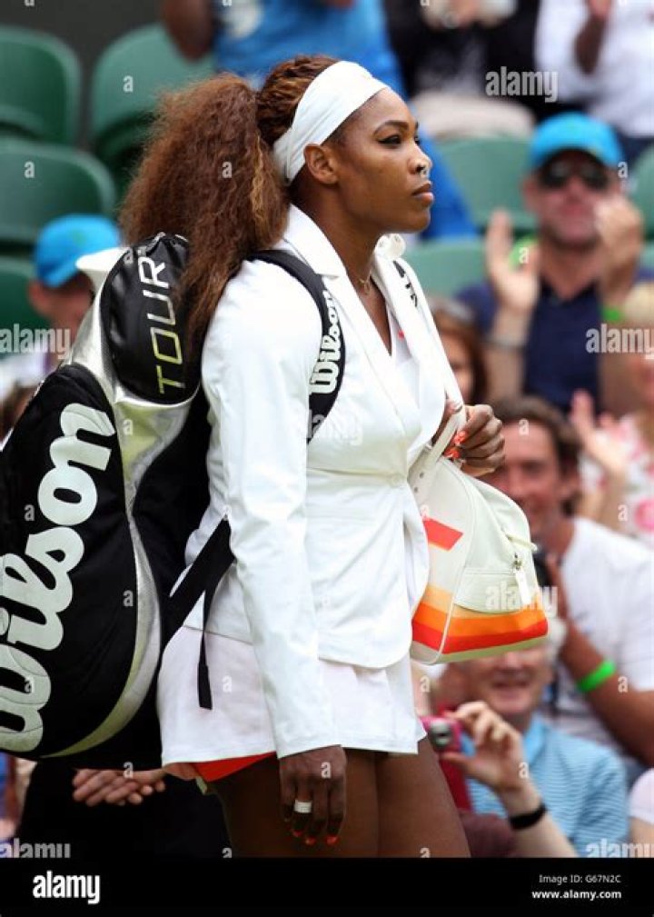 Serena Williams Ahead Of Her 1st Round
