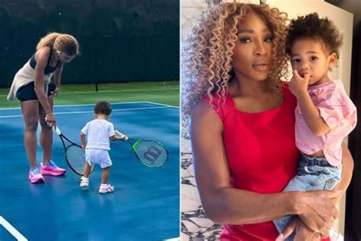 Serena Williams’ Daughter Olympia, 4, Is So Cute Playing Tennis Just Like Mom — Watch