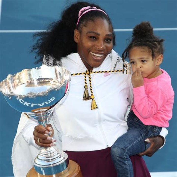 Serena Williams & Daughter Olympia, 4, Wear Matching Hot Pink Balmain Dresses In Paris: Photos