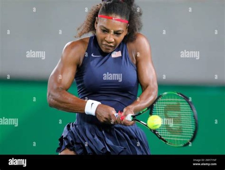 Serena Williams, of the United States, returns a shot to Danka Kovinic, of Montenegro, during the first round of the US Open tennis championships, in New York US Open Tennis, New York, United States - 29 Aug 2022
