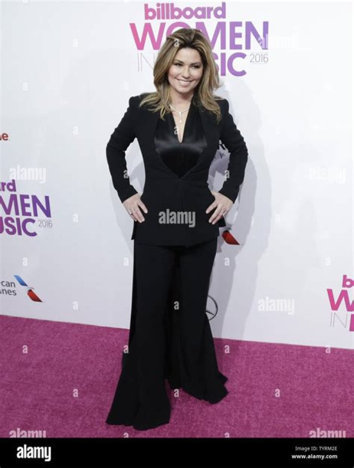 Shania Twain at 2016 Women in Music Event