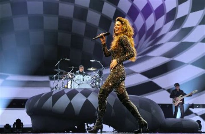 Shania Twain at Las Vegas Residency Show