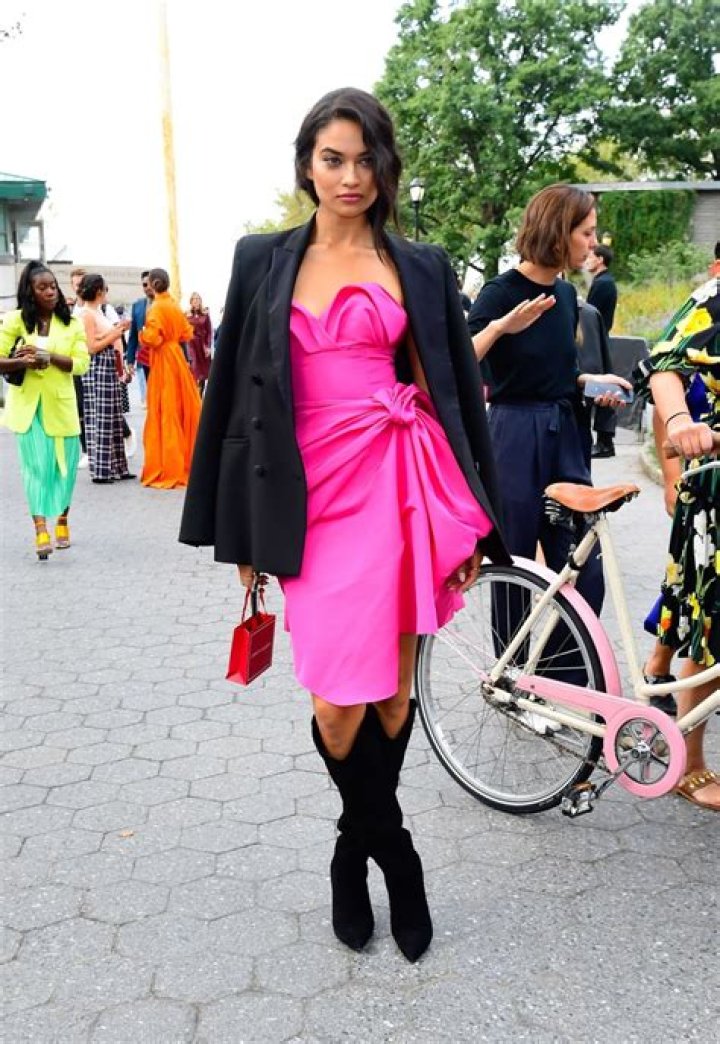 Shanina Shaik At Carolina Herrera Show