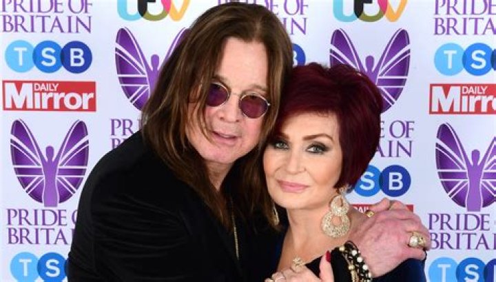 Sharon & Ozzy Osbourne Hug It Out