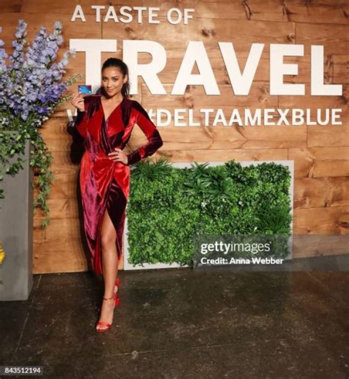 Shay Mitchell at the Launch of the Patrick Ta Beauty Collection
