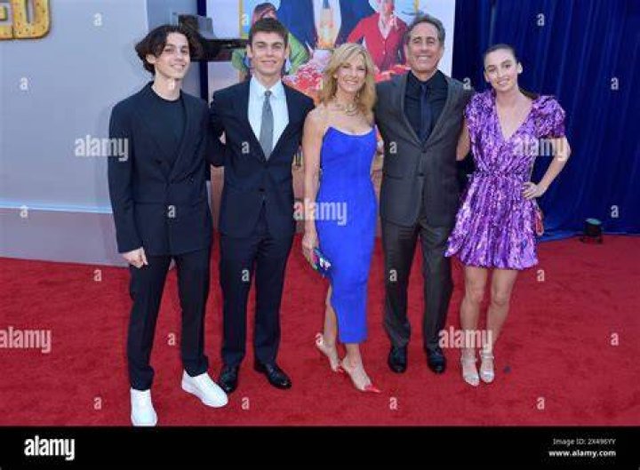 Shepherd Seinfeld, Jessica Seinfeld, Julian Seinfeld, Jerry Seinfeld and Sascha Seinfeld