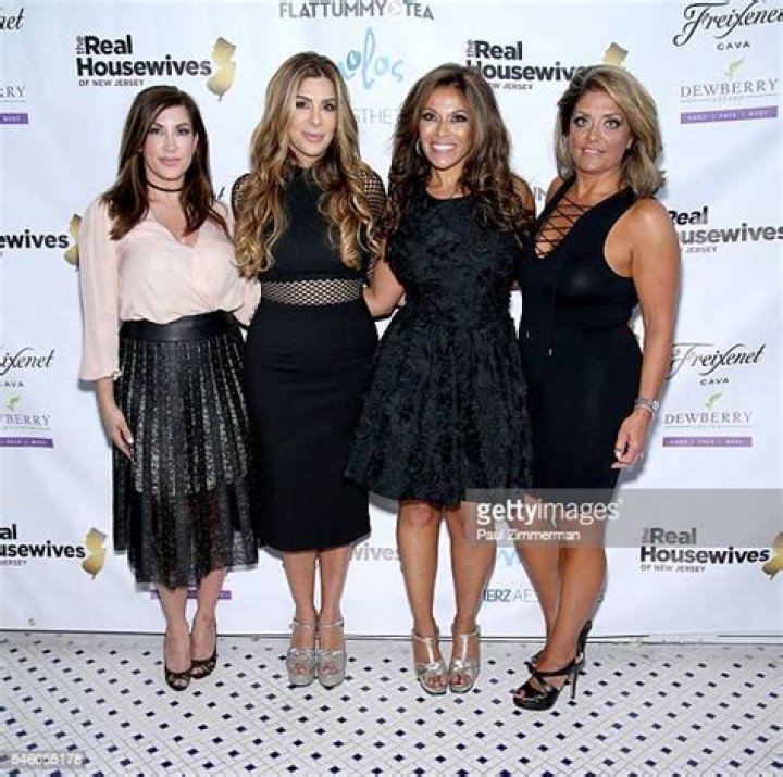 Siggy Flicker, Dolores Catania and Jacqueline Laurita 'The Real Housewives of New Jersey' cast in New York, USA - 07 Jul 2016