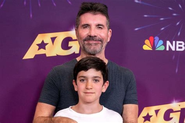 Simon Cowell With His Mother