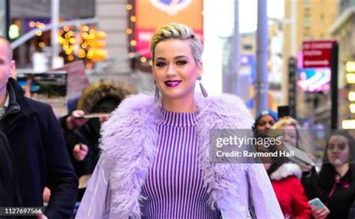 Singer Katy Perry is seen outside 'Good Morning America' 'Good Morning America' TV show, New York, USA - 22 Feb 2022