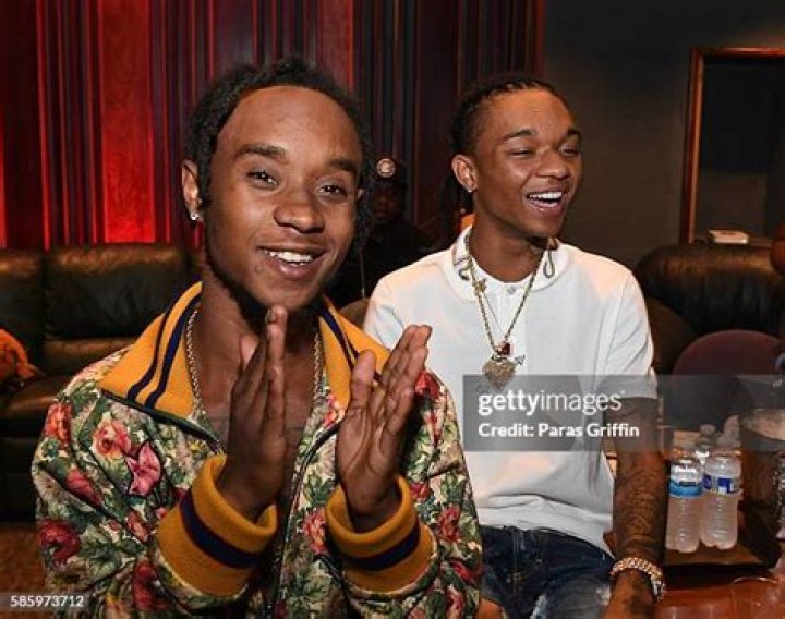 Slim Jimmy and Swae Lee Rae Sremmurd in concert, Drai's Night Club, Las Vegas, USA - 20 Apr 2018