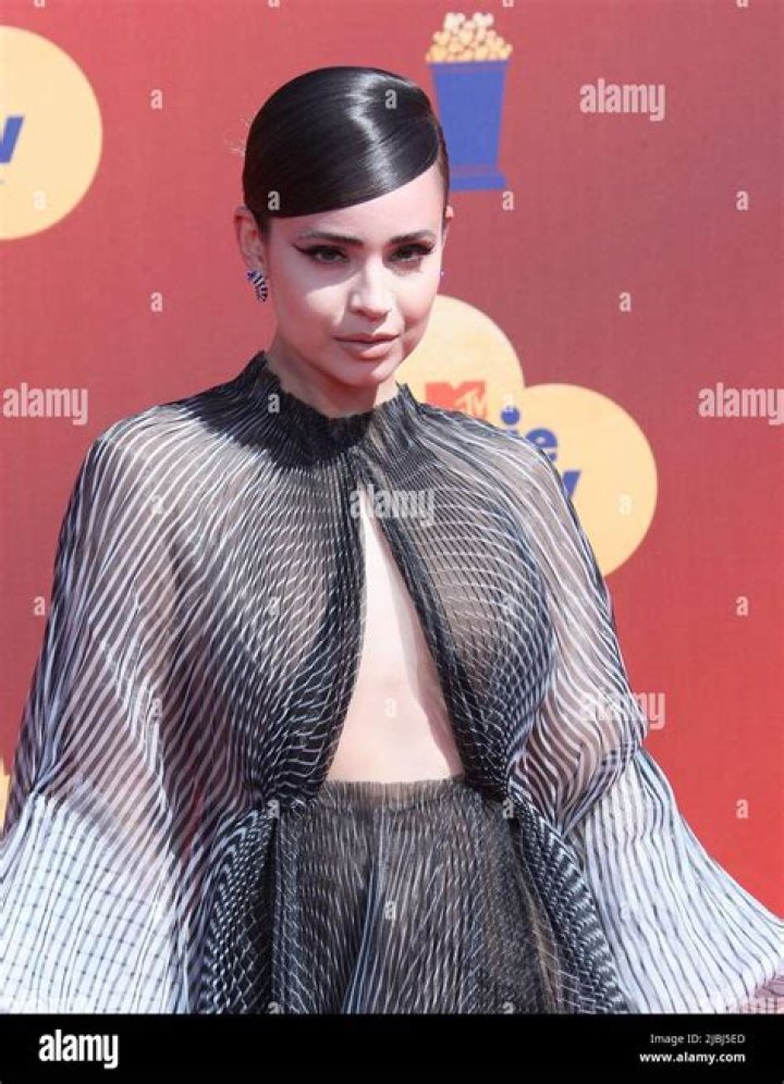 Sofia Carson MTV Movie and TV Awards, Arrivals, Barker Hanger, Los Angeles, California, USA - 05 Jun 2022