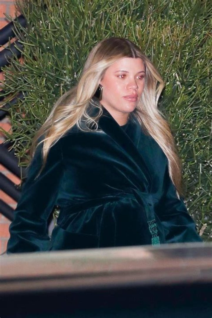Sofia Richie In A Green Bikini