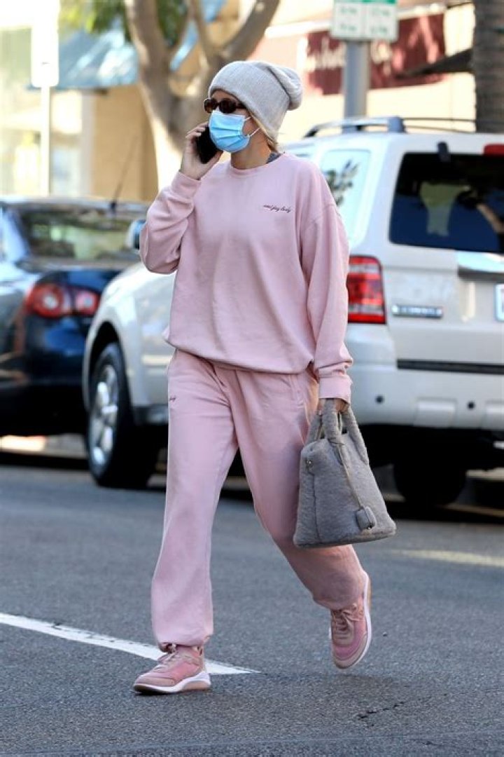 Sofia Richie In A Pink Bikini
