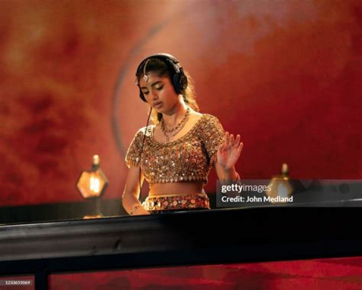 SPIN - The Disney Channel Original Movie "Spin" follows Rhea (Avantika), a relatable Indian American teen who discovers her passion for creating DJ mixes that blend the rich textures of her South Asian culture and the world around her. Her life revolves around her eclectic group of friends, Molly, Watson and Ginger, her after-school coding club, her family's Indian restaurant, and her tightknit, multigenerational family, which includes her father Arvind, younger brother Rohan and her grandmother Asha. Everything changes when she falls for aspiring DJ Max, and her long-lost fervor for music is reignited. Rhea discovers that she has a natural gift for creating beats and producing music but must find the courage to follow her true inner talent. (Disney/John Medland) AVANTIKA