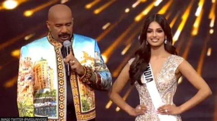steve harvey harnaaz sandhu