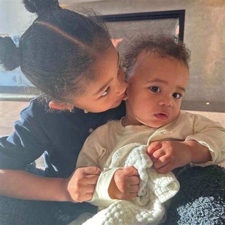 Stormi Webster Heads To Kylie Cosmetics Party