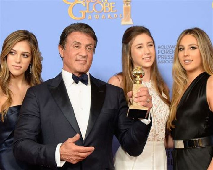 Sylvester Stallone’s Daughters Sistine, 22, & Scarlet, 18, Stun In Leather Outfits On Family Night Out