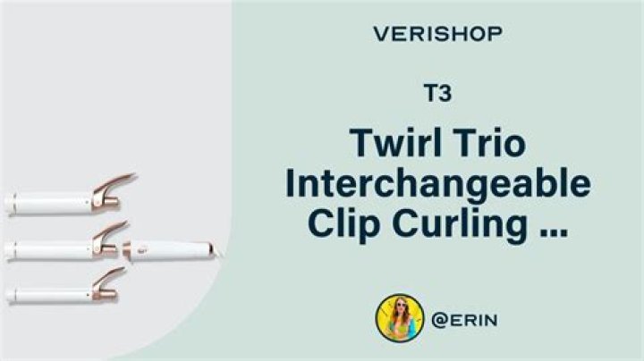 T3 Twirl Trio Interchangeable Clip Curling Iron Set, $224.99, Sephora