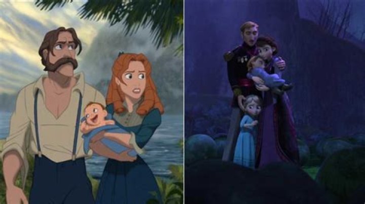 Tarzan Anna Elsa Brother