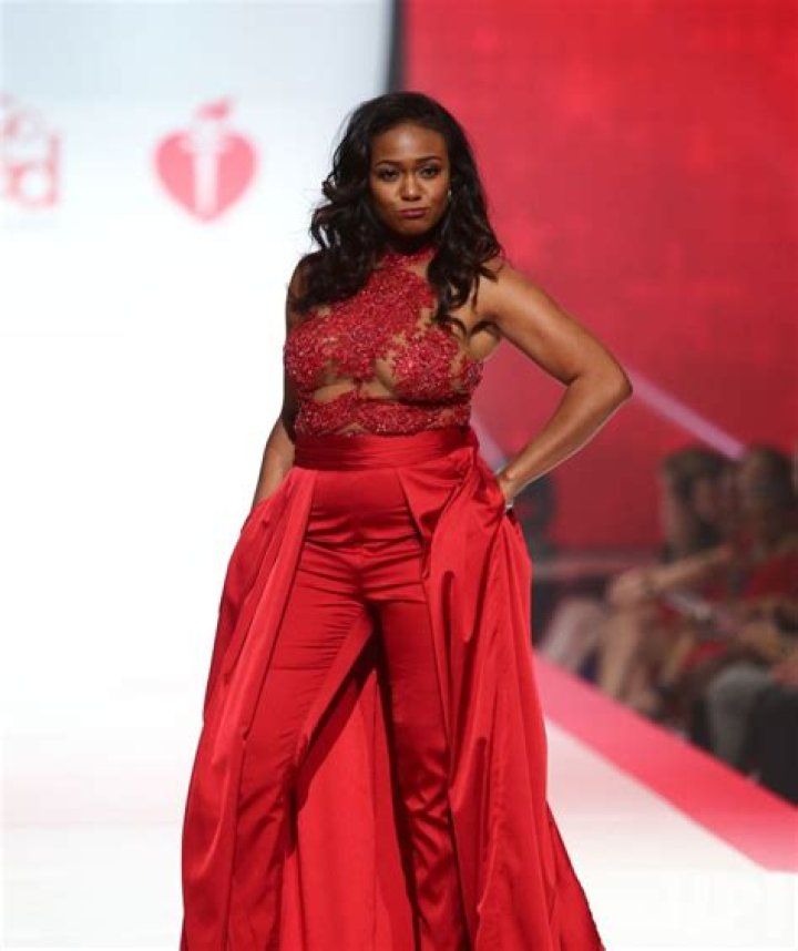 Tatyana Ali Go Red For Women RED DRESS COLLECTION 2018 - Runway, New York, USA - 08 Feb 2018