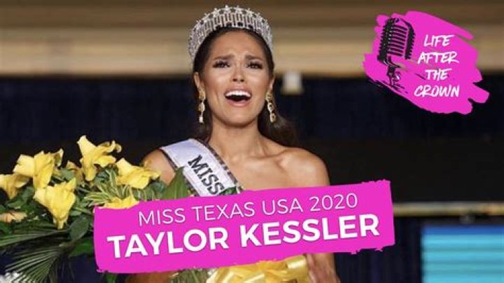 Taylor Kessler, Miss Texas USA 2020, competing on stage wearing SwimOutlet, the official swimwear sponsor of the 2020 Miss USA competition, at the Miss USA Preliminary Competitions, on November 6, 2020 at Graceland in Memphis Tennessee.
