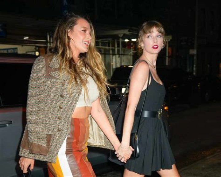 Taylor Swift and Blake Lively are seen out and about during a night out celebrating Taylor Swift's birthday in New York City on December 13, 2023. Taylor Swift Celebrates Her Birthday With Friends, New York, USA - 13 Dec 2023