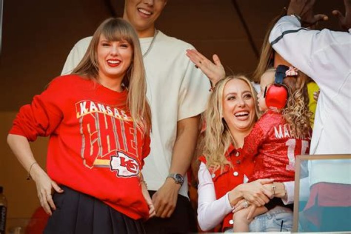 Taylor Swift at a Kansas City Chiefs game