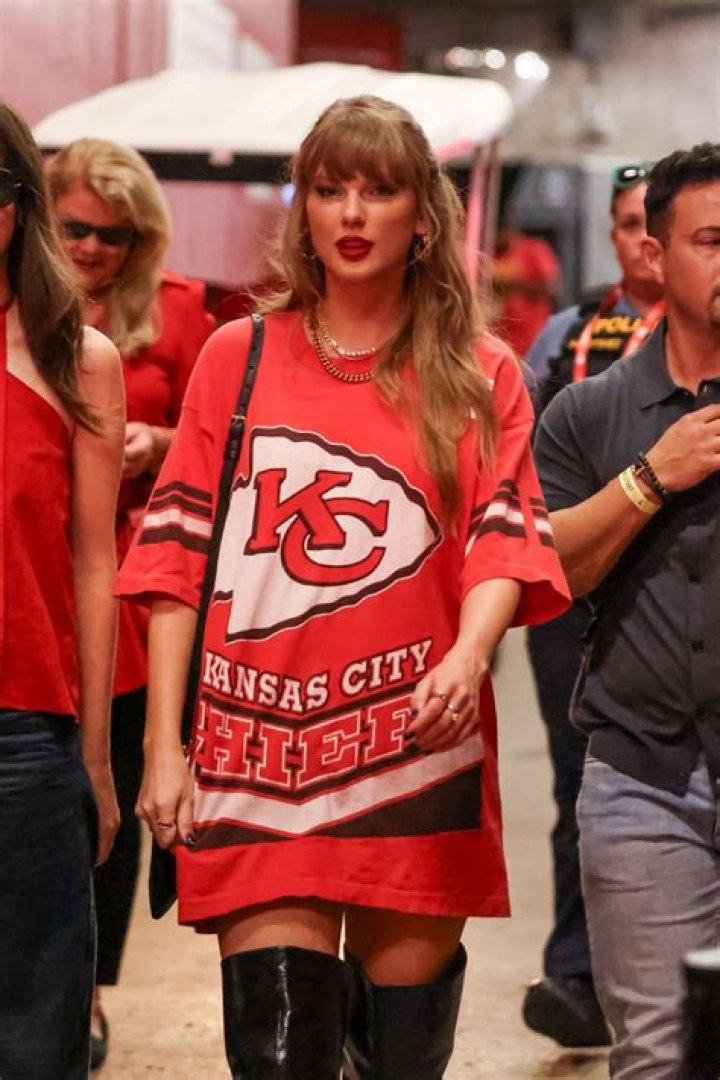 Taylor Swift at the Chiefs vs. Jets Game
