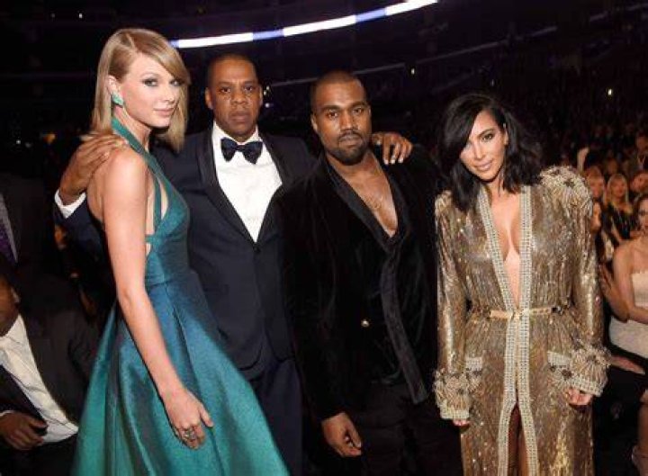 Taylor Swift, Jay Z, Kanye West and Kim Kardashian