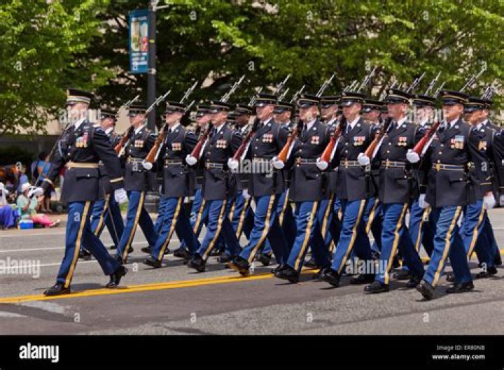 Team USA Marching Into The Stadium