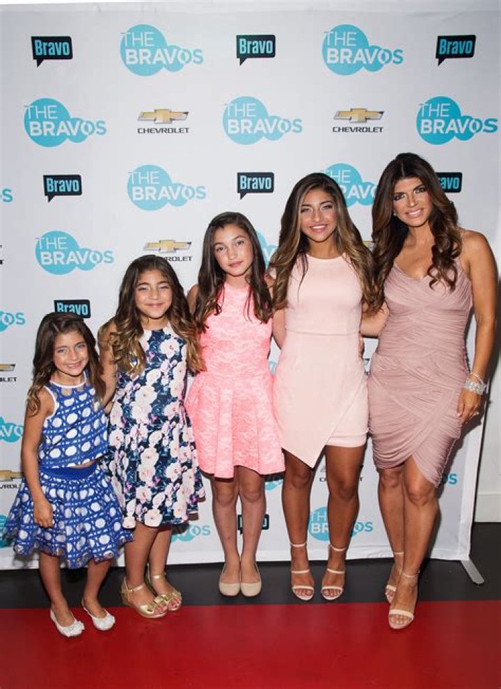 Teresa Giudice with daughters Gia and MilaniaStyle360 During the Just Dance with Boy Meets Girl Fashion Show, New York, America - 12 Sep 2013