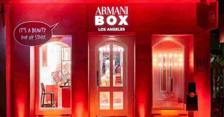 The Armani Box Los Angeles Pop-Up Store Grand Opening