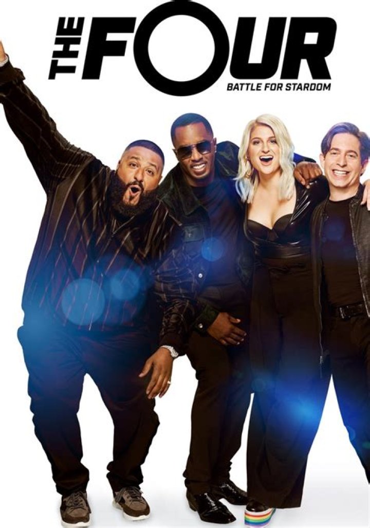THE FOUR: BATTLE FOR STARDOM: L-R: Judges Meghan Trainor, Sean "Diddy" Combs and DJ Khaled in the "The Finale" Season Two finale episode of THE FOUR: BATTLE FOR STARDOM airing Thursday, August 2 (8:00-10:00 PM ET/PT) on FOX. CR: Ray Mickshaw / FOX. &copy; 2018 FOX Broadcasting Co.