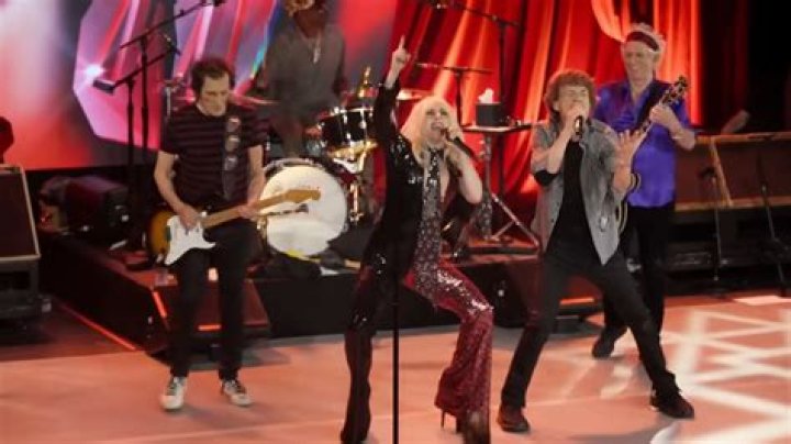 The Rolling Stones Lady Gaga