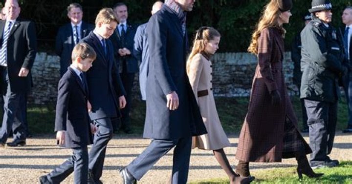 The Royal Family Attends Church Services