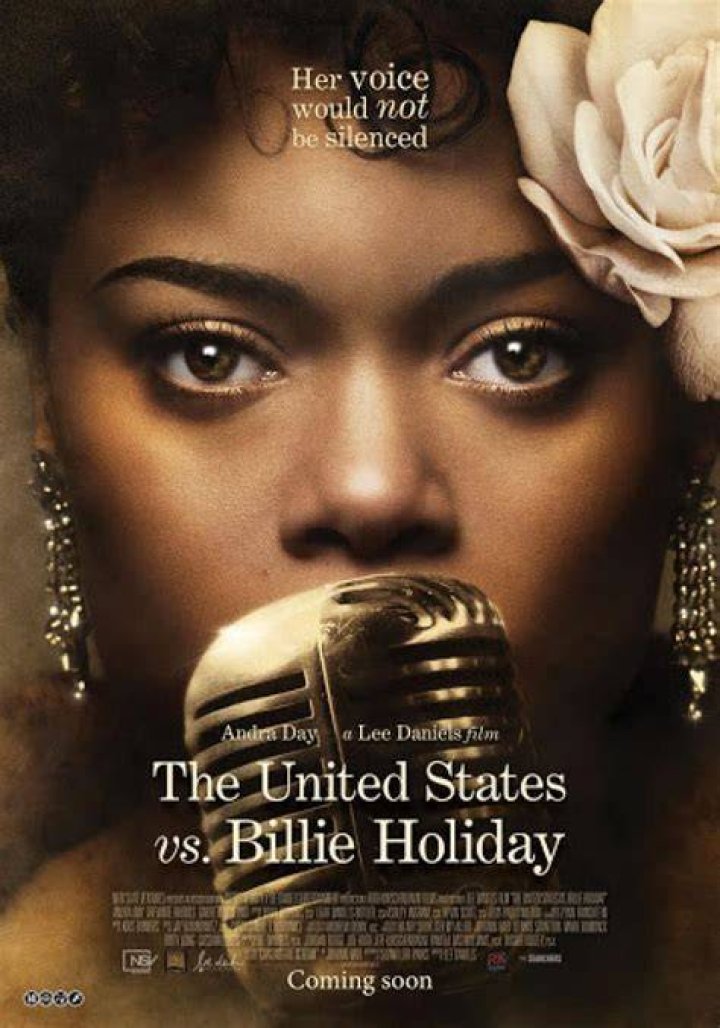 The United States vs. Billie Holiday -- Billie Holiday, one of the greatest jazz musicians of all time, spent much of her career being adored by fans across the globe. Beginning in the 1940&rsquo;s in New York City, the federal government targeted Holiday in a growing effort to escalate and racialize the war on drugs, ultimately aiming to stop her from singing her controversial and heart-wrenching ballad, &ldquo;Strange Fruit.&rdquo; Billie Holiday (Andra Day), shown. (Photo by: Takashi Seida/Hulu)