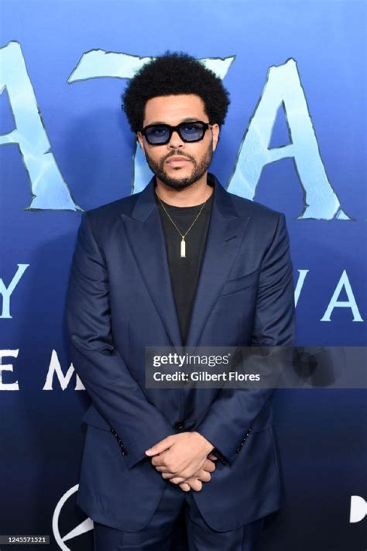 The Weeknd at L.A. Premiere