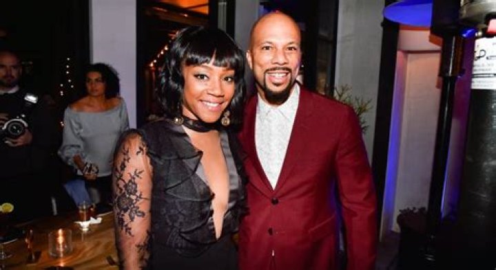 Tiffany Haddish and Common at a protest