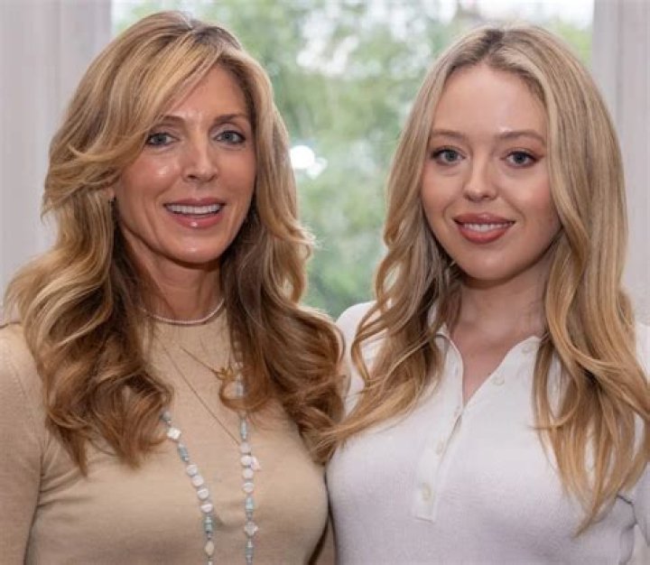 Tiffany Trump Goes Dog Sledding & Smiles For A Sweet Photo With Mom Marla Maples