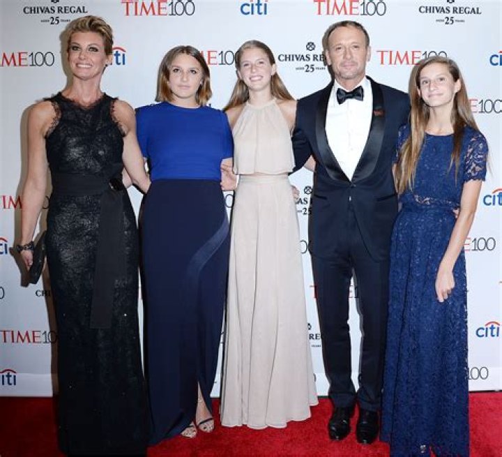 Tim McGraw and Daughters