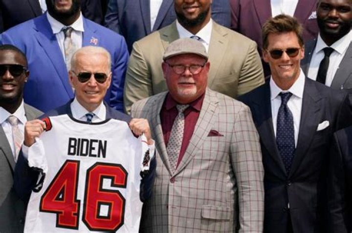 Tom Brady, Joe Biden