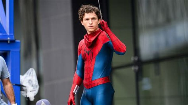 Tom Holland is seen on the film set of the 'The Crowded Room' TV Series in New York City. 'The Crowded Room' on set filming, New York, USA - 31 Mar 2022